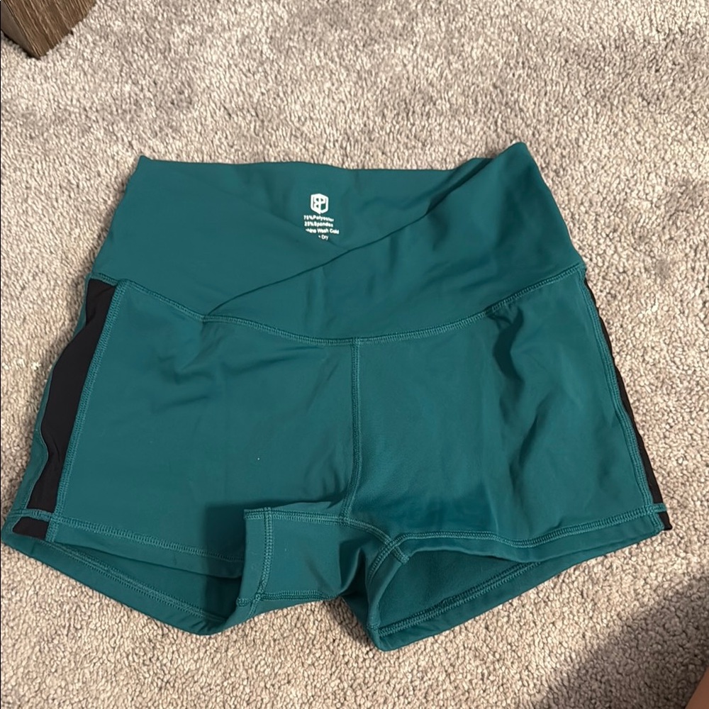Born primitive Teal Women's Athletic Shorts